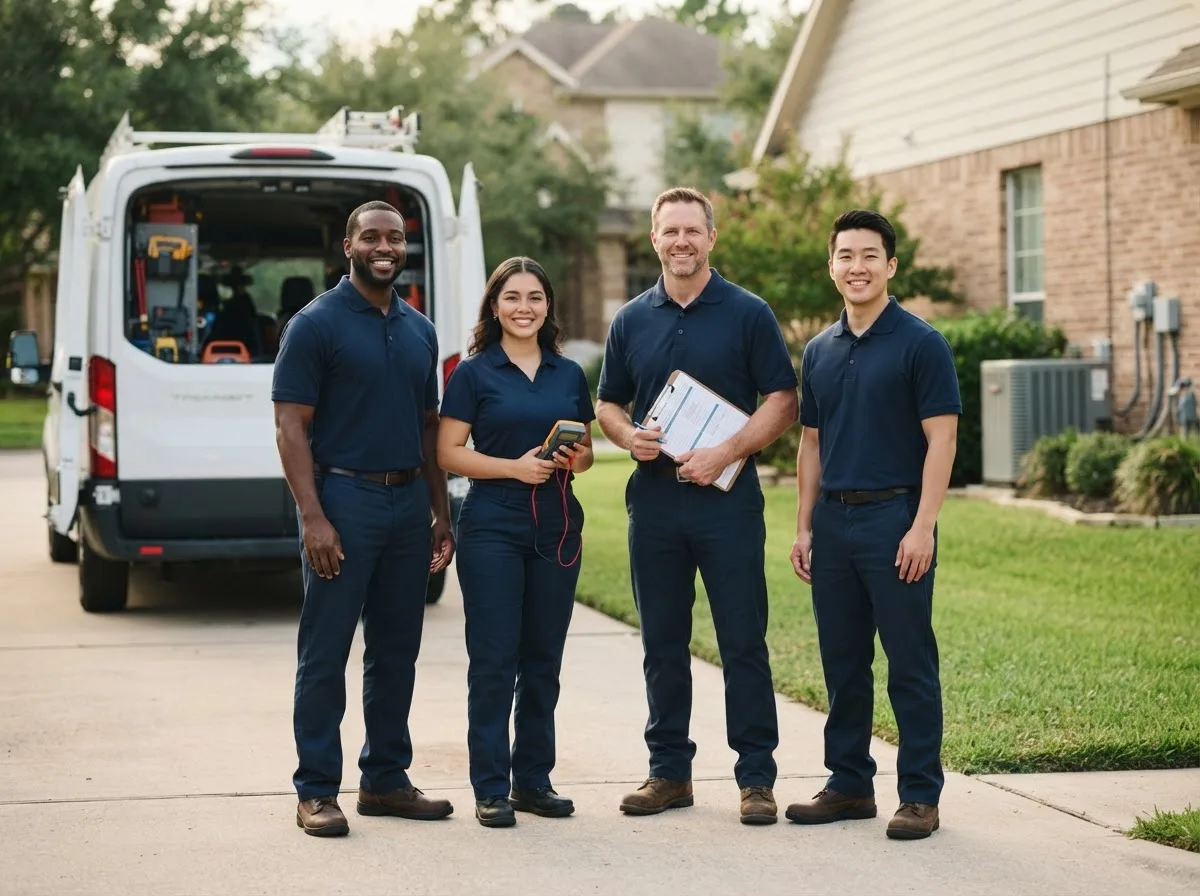 Certified HVAC technician near Kirvin, TX